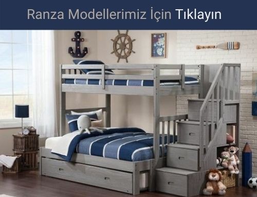 Doğal Ahşap Ranza